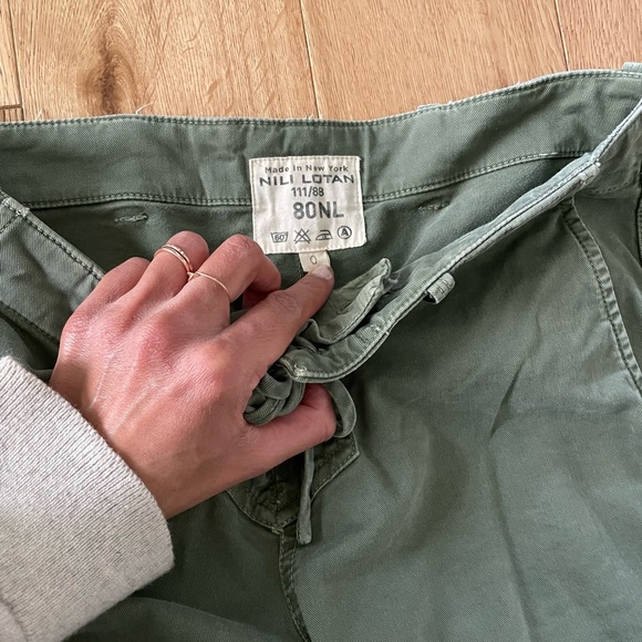 nili lotan lace up cropped pants - Picture 4 of 8